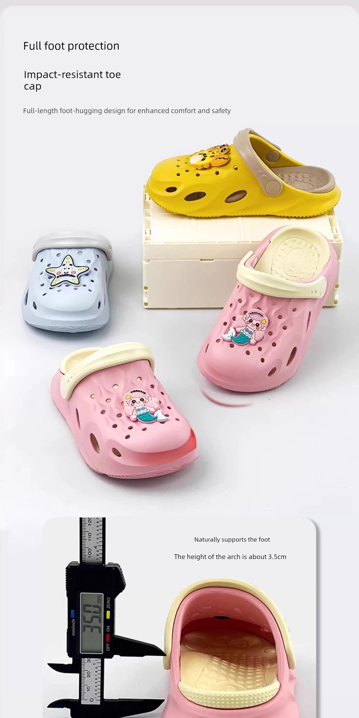 Children's Arch Support Slippers for Flat Feet Correction, Anti-Slip, Suitable for Adults with Flat Feet and Inward-Pointed Feet, Summer Unisex — 7