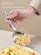304 stainless steel split-din spoon household rice spoon soup spoon colander hotel special public spoon golden large size