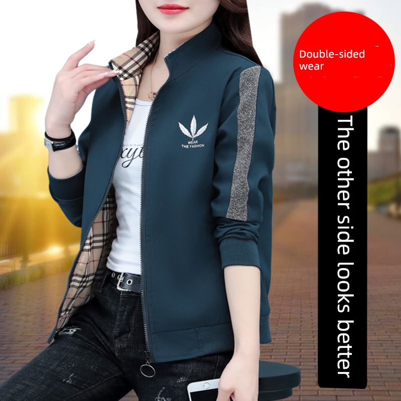 leisure time jacket easy Jacket autumn ma'am short coat
