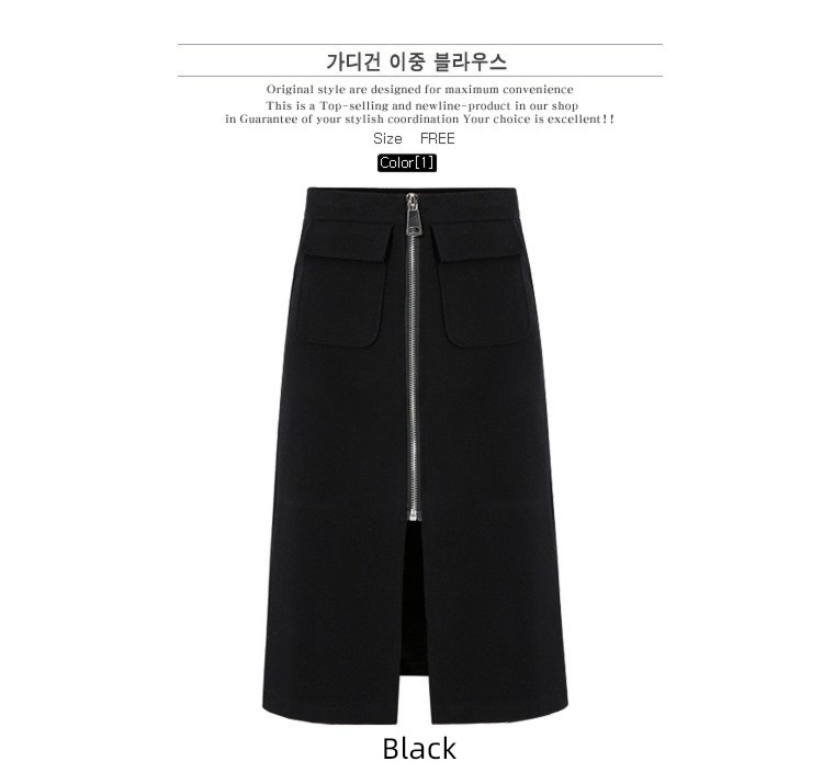 Europe and America goddess Pocket insertion Bandage Irregular leisure time Half skirt