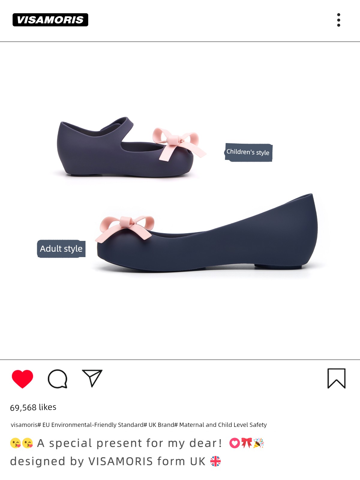 British Visamoris Allow NOONSURE Gel Shoes Parent-Child Shoes Children's Sandals Women's Thin Shoes Flat Shoes 2024 New Arrival — 3