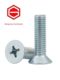 GB819 flat head countersunk cross screw galvanized flat head cross machine tooth screw flat machine M5M6M8M10M12