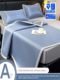 Summer cool mat sheets single piece ice silk mat summer cool children single air conditioning soft mat three-piece set can be washed