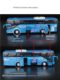 New product 5 door alloy double-decker bus model simulation tourist bus bus bus children's toy car