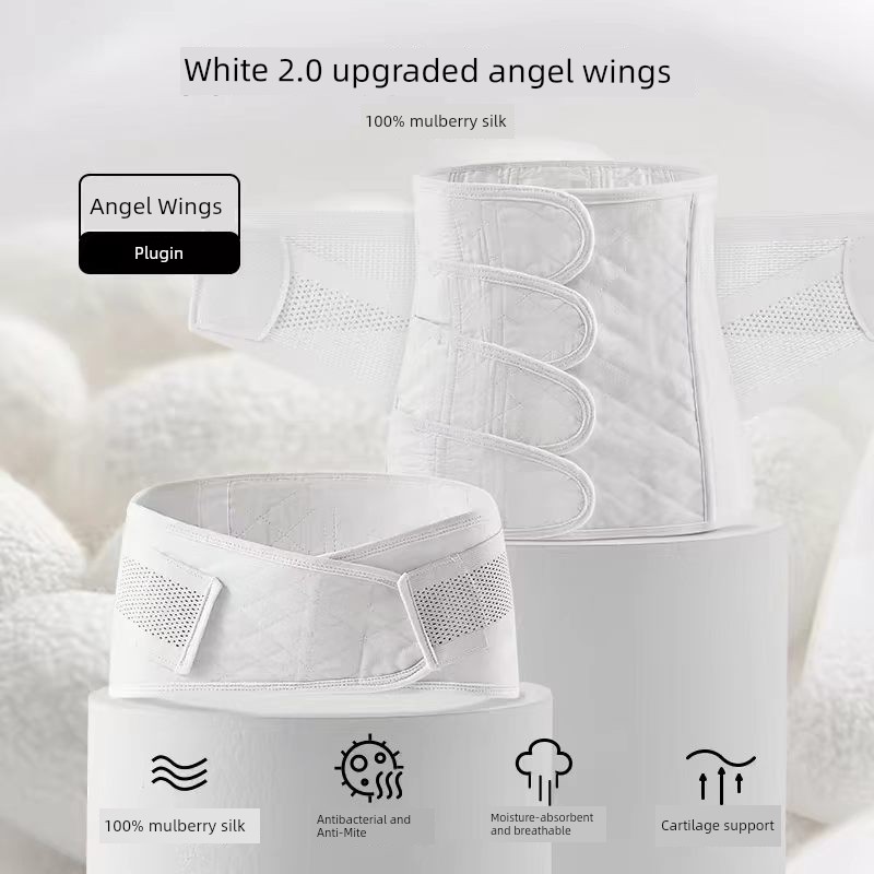 Manxi Abdominal Binder for Postpartum Body Shaping and Recovery, Waist Binder for Postpartum Women, Natural Birth and Caesarean Section Silk Binder — 5