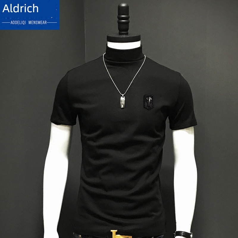 modal  Middle collar Half sleeve Self-cultivation Spring and summer Undershirt