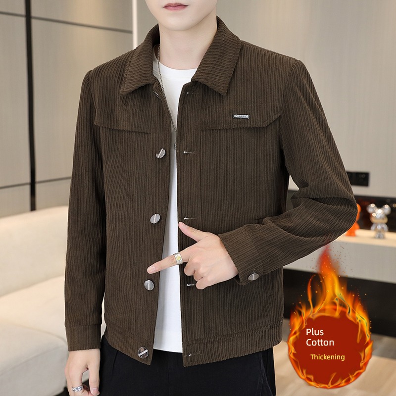 have cash less than that is registered in the accounts Autumn and winter Light luxury Woollen cloth jacket man loose coat