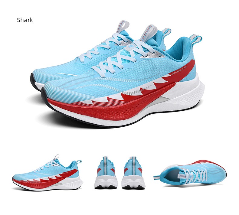 Red Rabbit 9Pro Running Shoes for Men, Suitable for Physical Exams, Shock Absorption, Lightweight Carbon Plate, Racing Training, and Sports Shoes for — 53