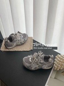 Jbm New Autumn Style Girls' Fairy-Style Soft-Soled Sneakers, Korean Children's Casual Sports Shoes That Can Be Paired wi