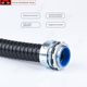 Plastic-clad metal hose end fitting box joint external thread joint external teeth galvanized alloy wire joint DPJ