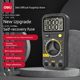 Deli multimeter digital high-precision anti-burn portable fully automatic intelligent multi-function electrician special universal meter