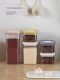 Rotary sealed jars, mixed grains, dried fruits, kitchen storage jars, bottles, food grade plastic stackable storage box