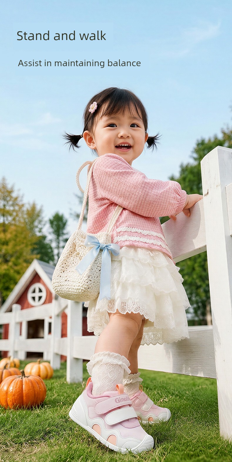 Jinopu Functional Shoes 2026 Autumn New Baby Shoes for Boys and Girls, Toddler Shoes Gb2609 — 11