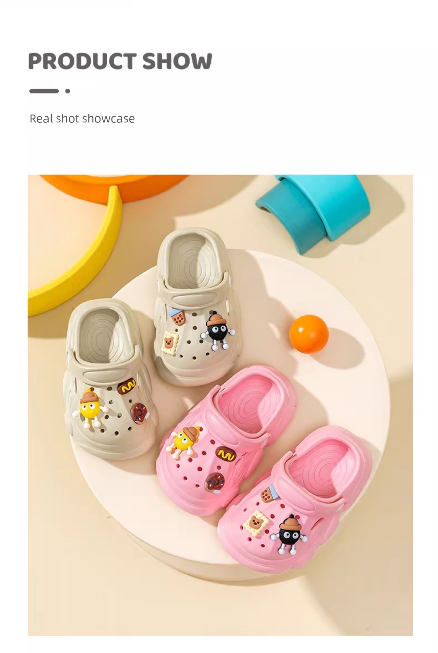 Children's Slippers Summer 2026 New Style Boys' and Girls' Baby Clogs Kids Indoor Non-Slip Parent-Child Sandals — 9