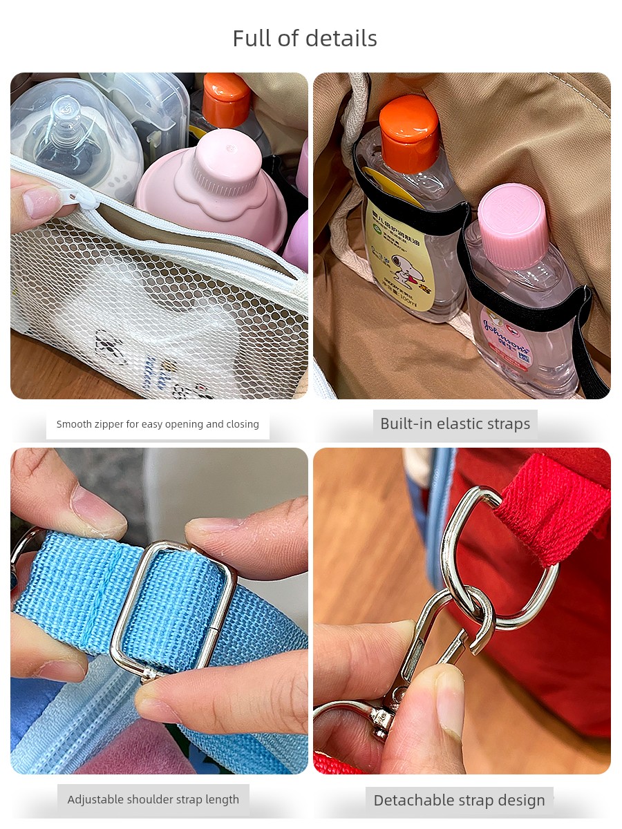 I'M Officially Conquered by This Cross-Body Mommy Bag! a High-End, Lightweight, Compact Organizer for Baby Bottles and Diapers for Outings — 5