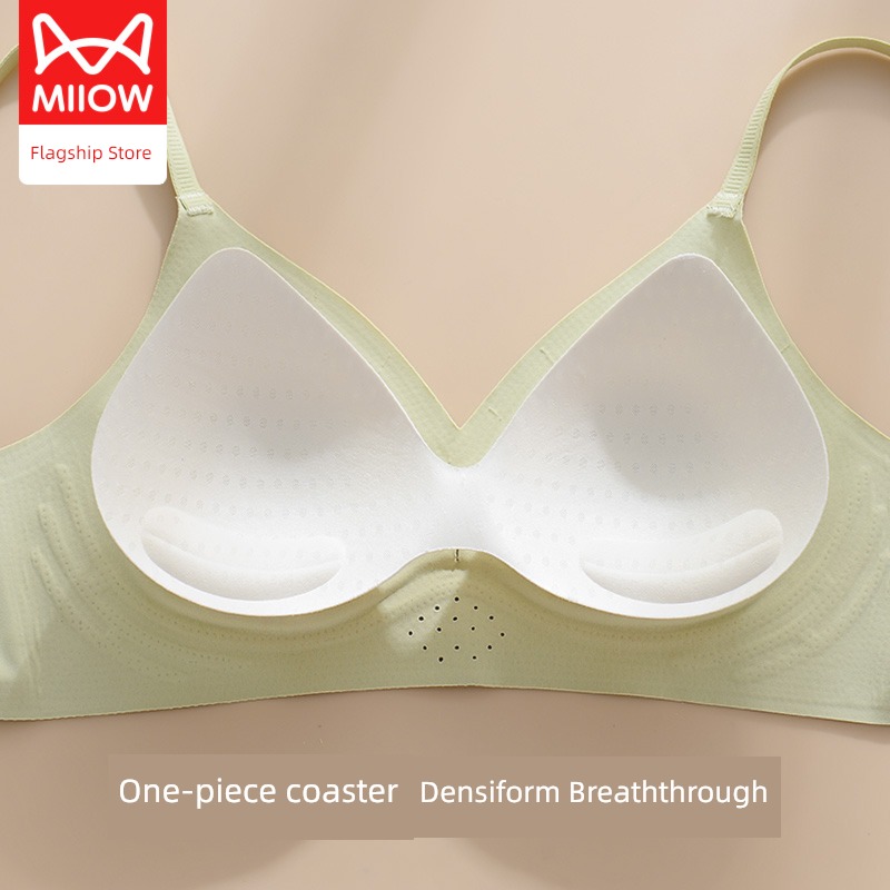 MiiOW  Small chest Gather together Wireless  soft brace Underwear
