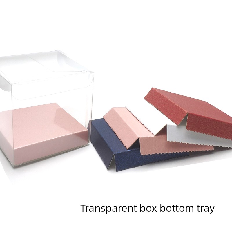 Transparent Boxes, Universal Paper Trays, Popular Multi-Color Paper Trays, Fresh-Style Bases, Baking Gift Packaging, White Card Paper Bases