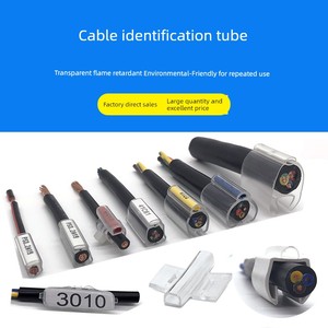 Transparent Marking Line Number Cable Conductor Gas Pipe Identification Number Double-Layer Casing Tm201/203/204/205/206