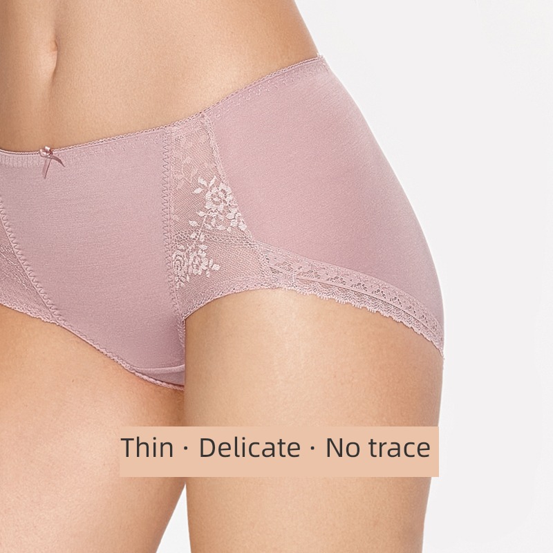 ManiForm  sexy ma'am Low foot pants Interpenetrating Lace