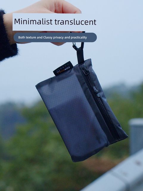 Yibian Tiger Travel Portable Certificate Bag Passport Headphone Storage Bag Thin Wallet Card Bag Portable Waterproof Small Bag