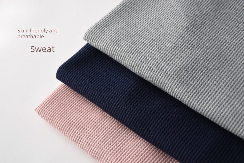 Solid color ma'am Wolfgang ventilation cotton material lovers pajamas