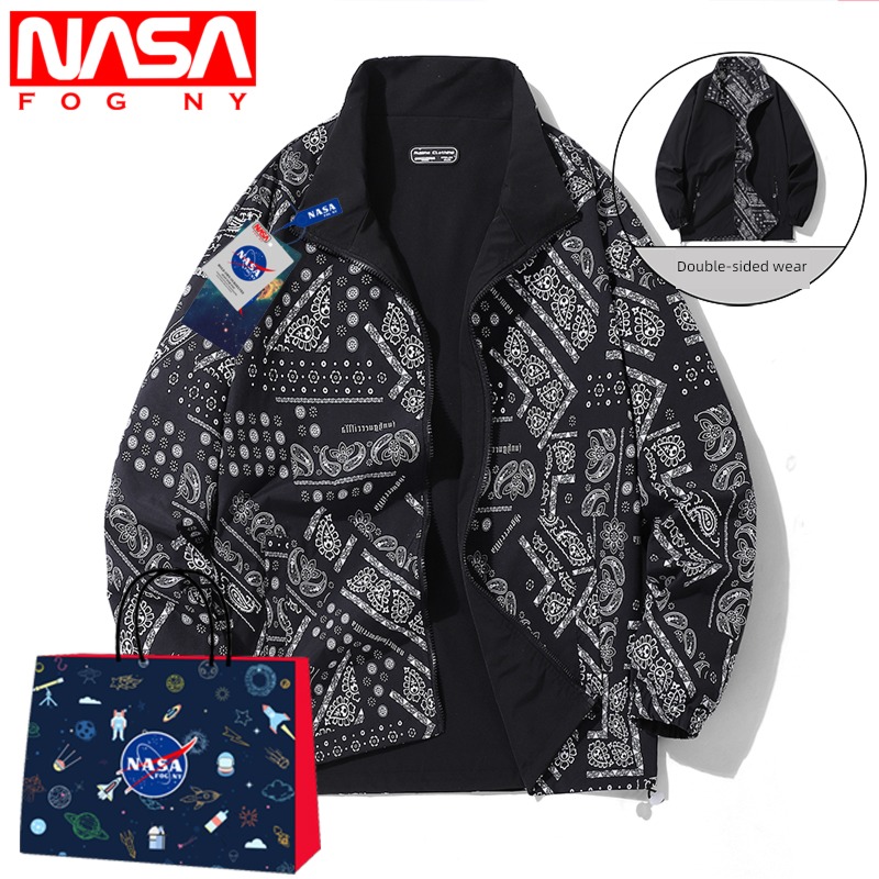 NASA   FOG   NY easy spring stand collar Jacket