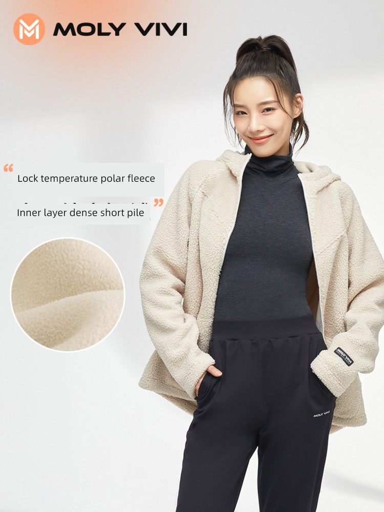 MOLYVIVI female lovers keep warm jacket motion Jacket