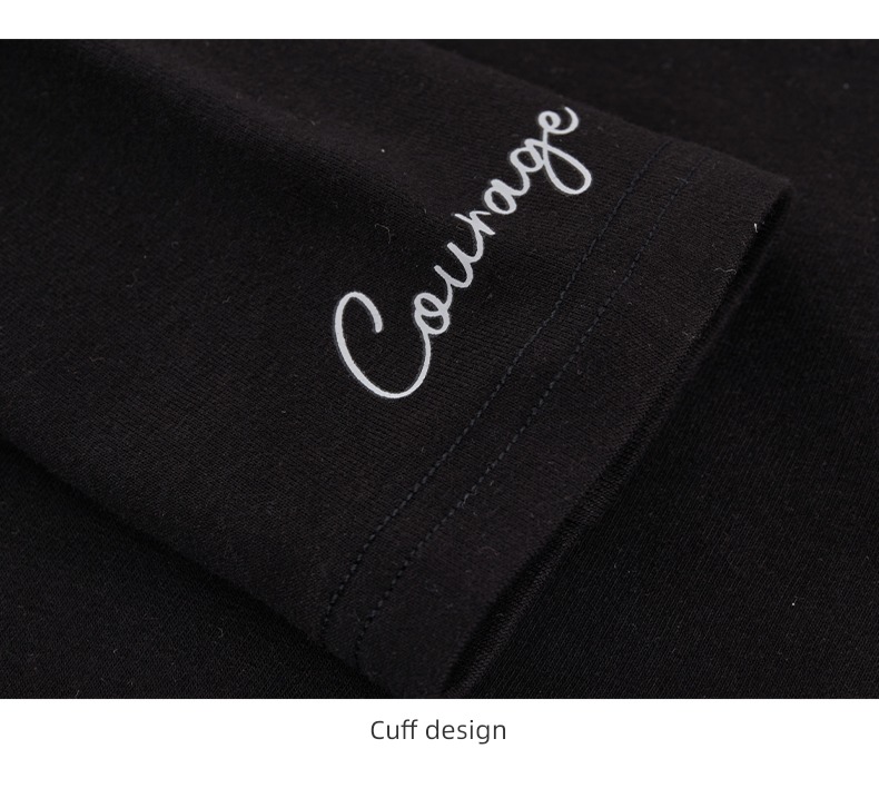 Mizi banner knitting jacket Undershirt ins Long sleeve T-shirt
