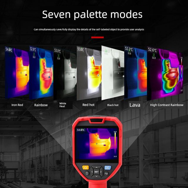 UTi120S/260B infrared thermal imager repair pipeline leakage measurement industrial thermal imager thermometer