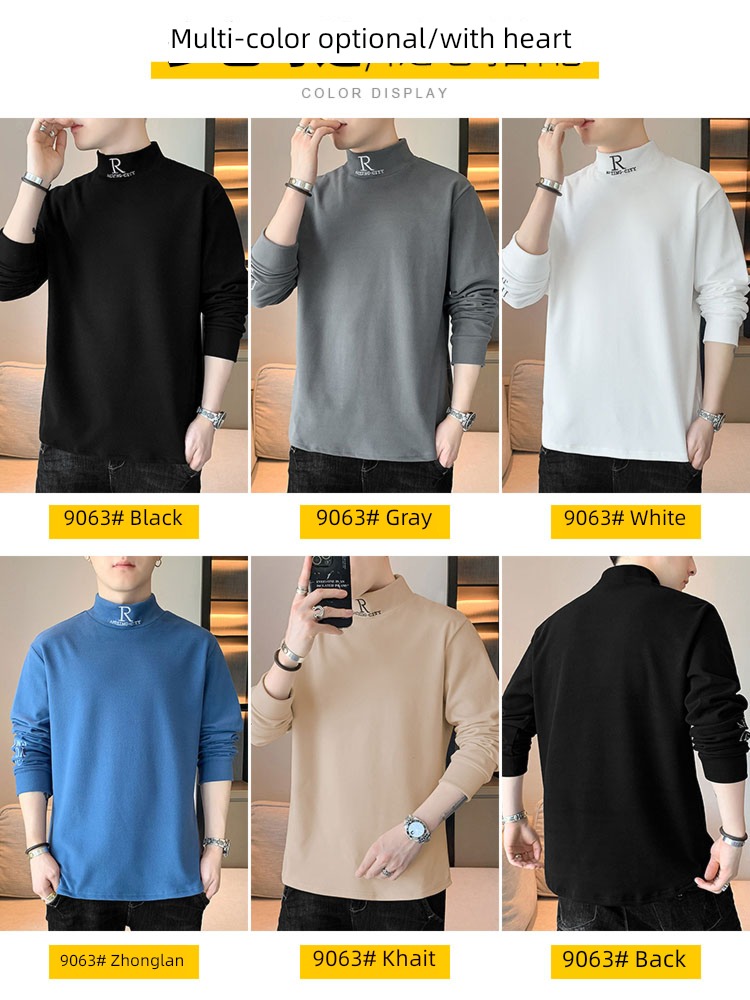 NGGGN man easy Sweater Derong Long sleeve T-shirt