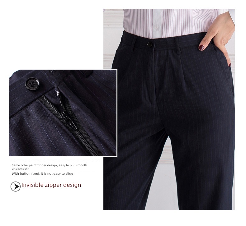Diyilai Women Western-style trousers Bank of China work clothes