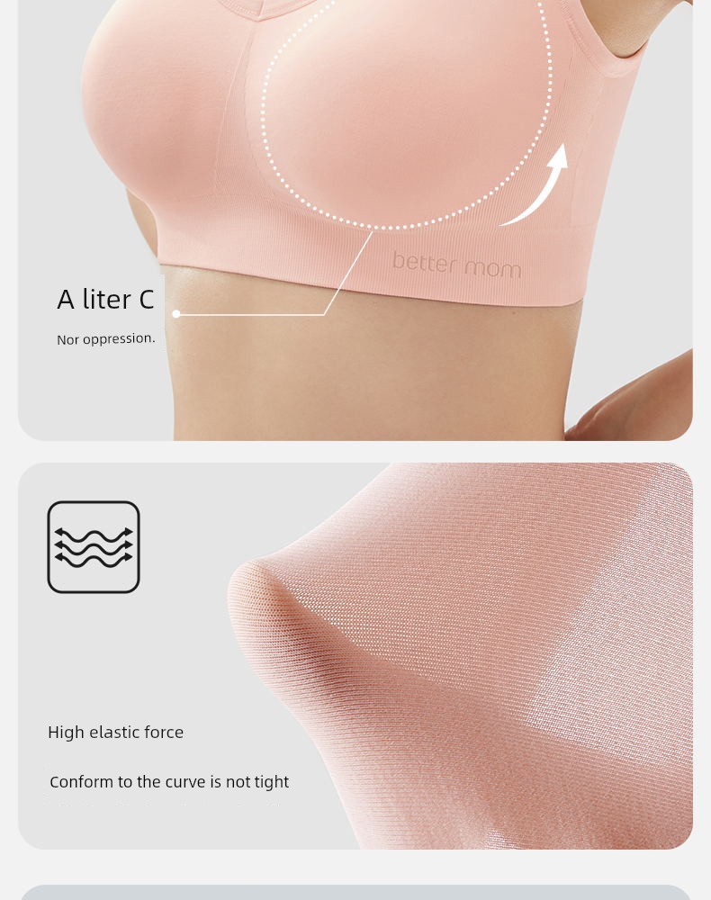October Crystalline Nursing Postpartum Spring and Autumn Bra Pregnant Women — 8