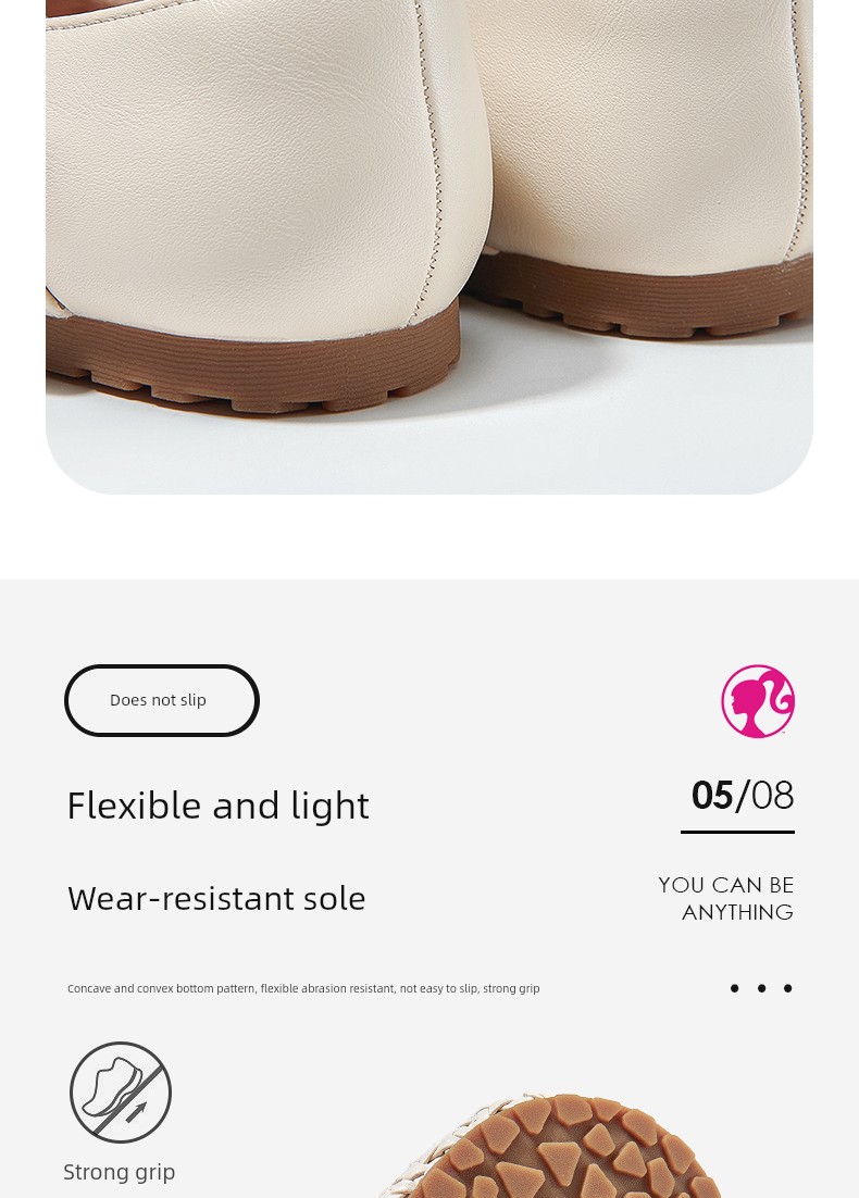 Barbie Children's Shoes, Girls' Shoes, Summer Thin Style 2026 New Leather Shoes, Soft-Soled Single Shoes, Princess Woven Shoes, Kidsren's Sandals — 9