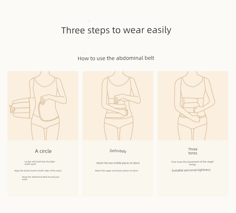 [Lightweight Model] Manxi Xiaqingfeng Abdominal Belt for Postpartum Mothers, Breathable and Lightweight, Suitable for Natural Birth and C-Section — 15