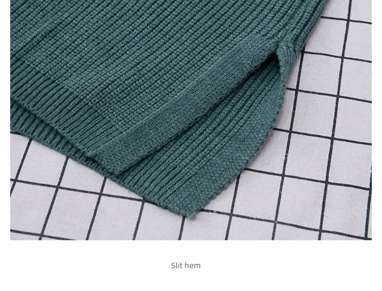 loose coat female Cardigan spring and autumn Korean version Retro Thin money sweater