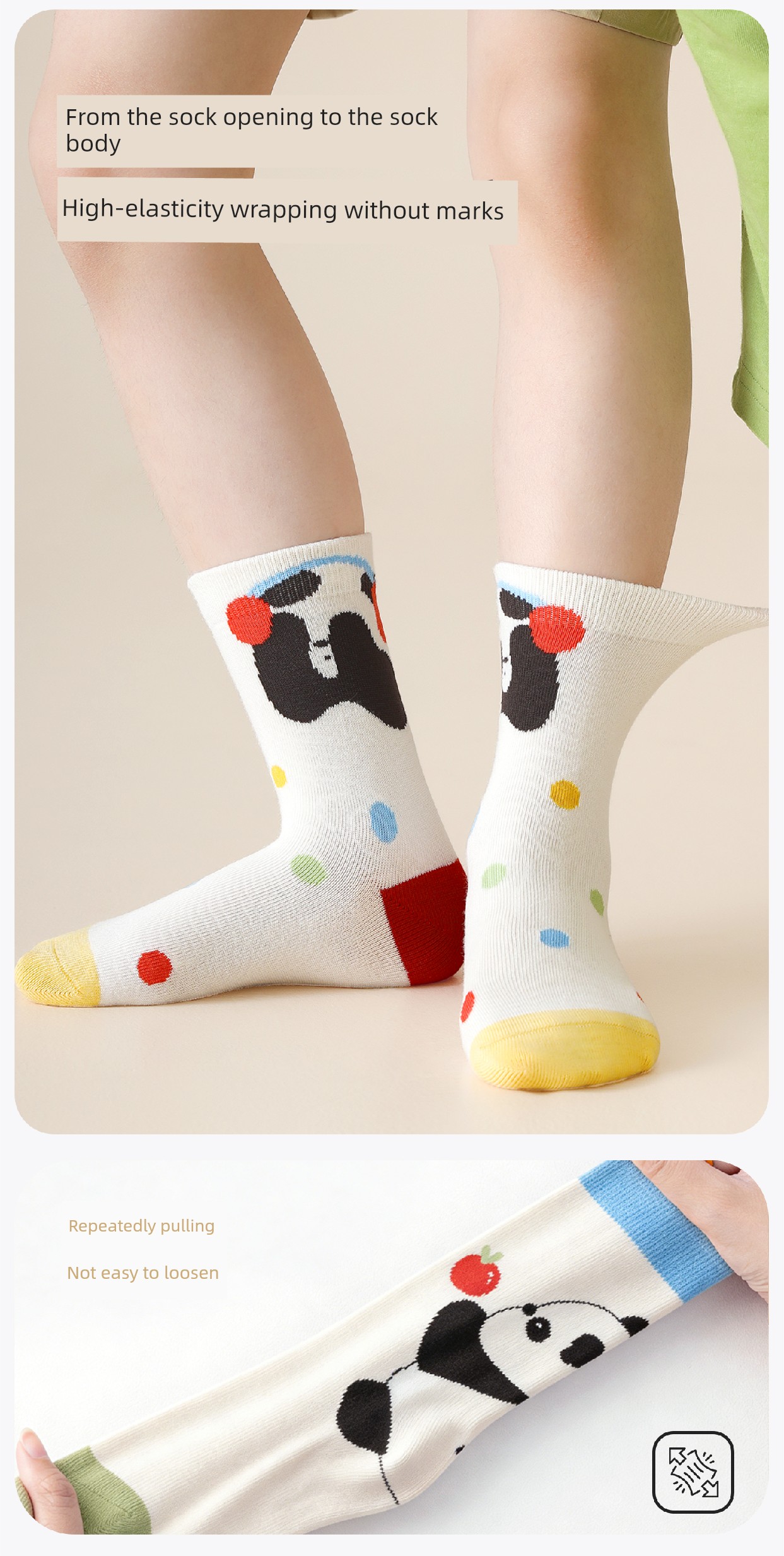 Children's Socks for Boys, Baby Autumn Mid-Length Socks, Class a Boys' Autumn Cotton Socks, Seamless Toddler Socks for Boys — 13