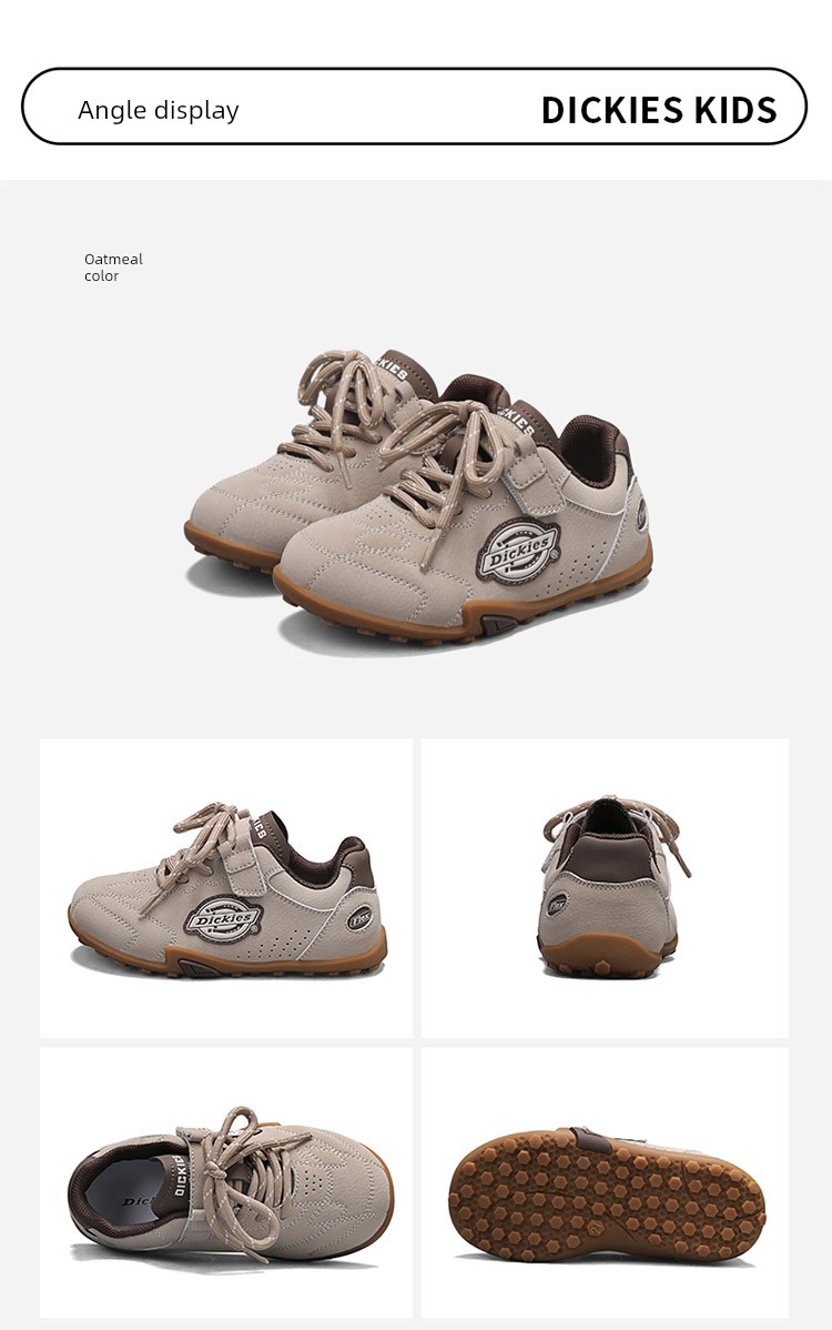 Dickies Retro German Training Shoes New Autumn Casual Versatile Wear-Resistant Sneakers for Boys and Girls Children's Sports Shoes — 22