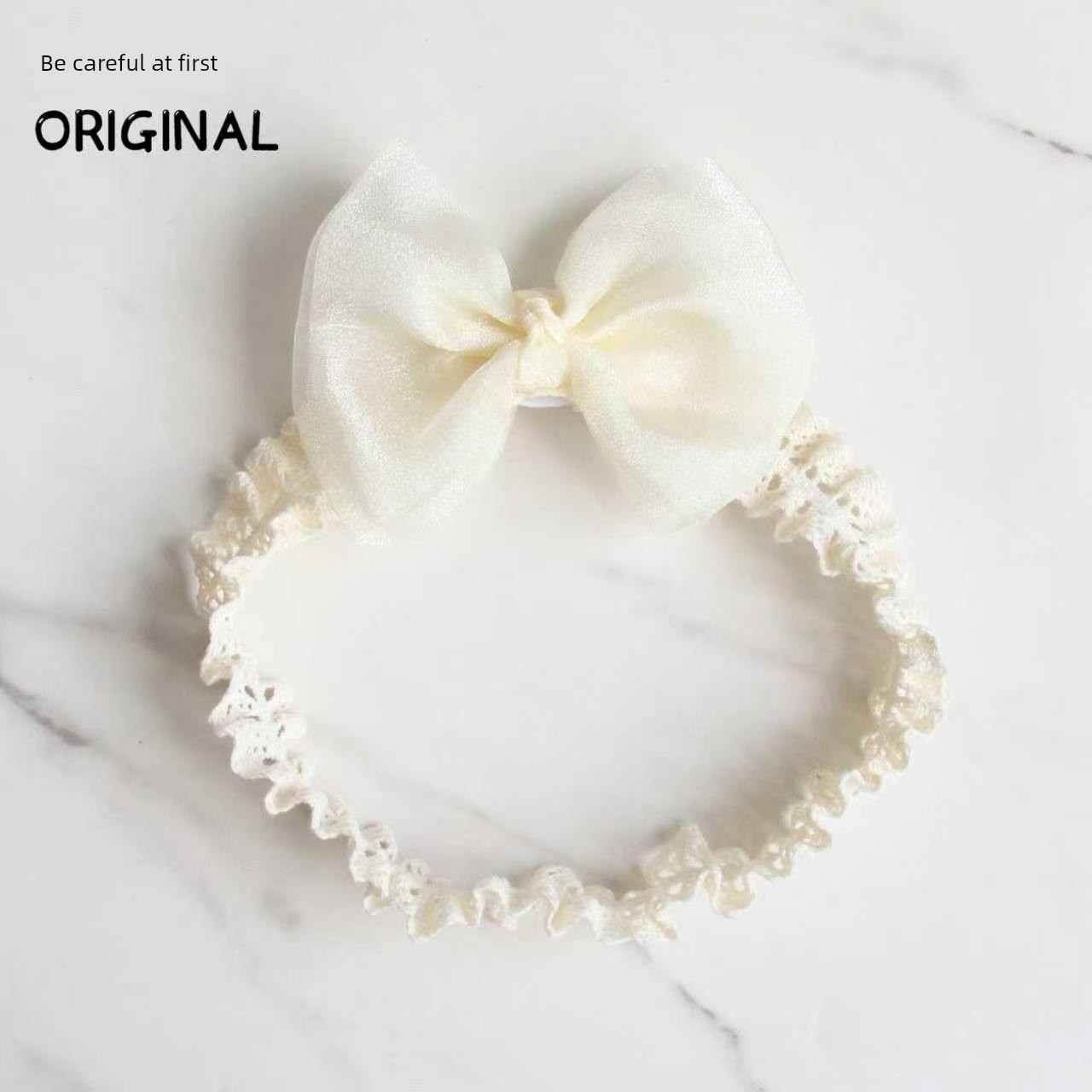Baby Girl Princess Hair Band Infant Full Moon Bows — 10