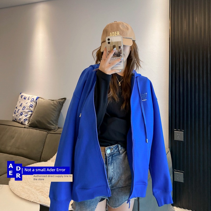 ADER   ERROR quality goods love Embroidery easy Cardigan