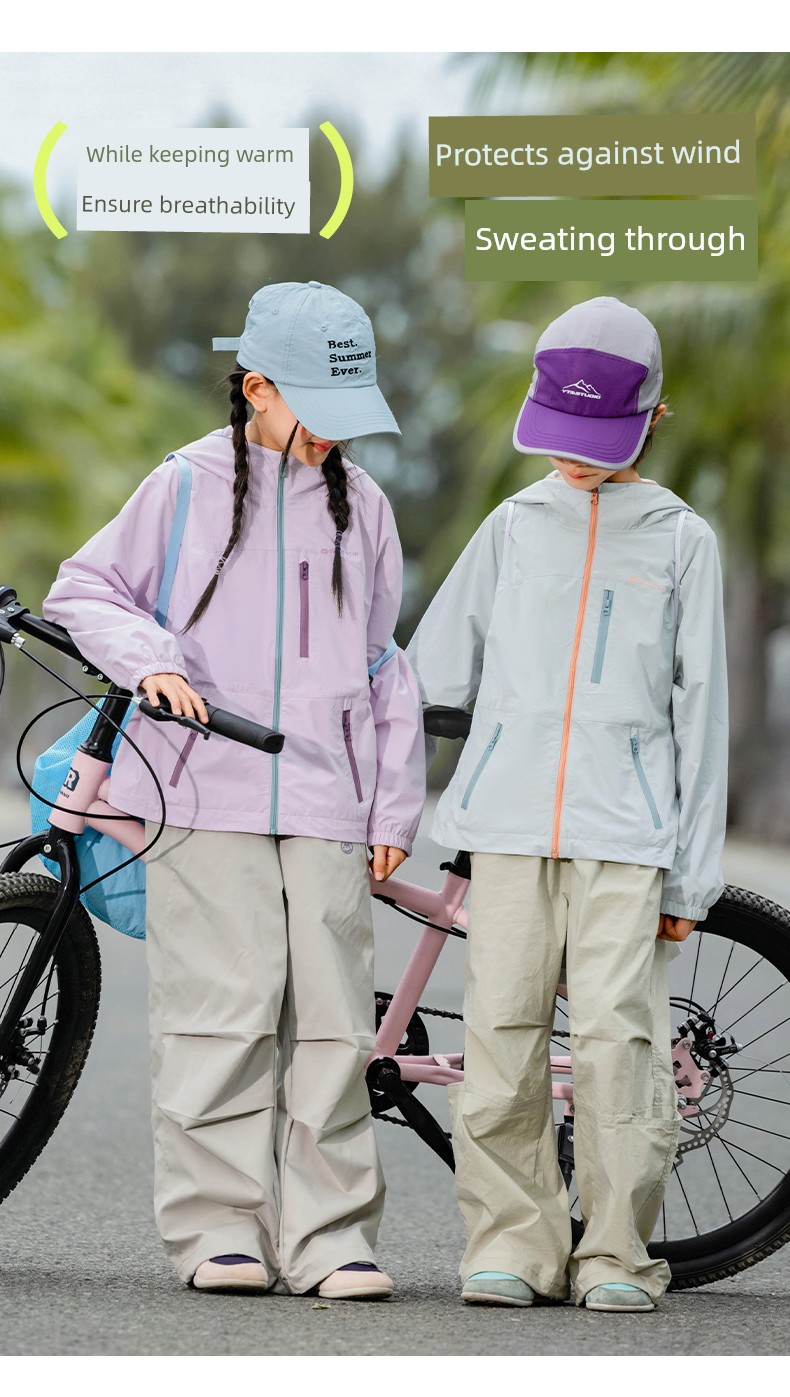 Trendy Children's Autumn Sports Jacket for Older Kids, 2026 New Model, Boys and Girls Spring and Autumn Hooded Top — 4