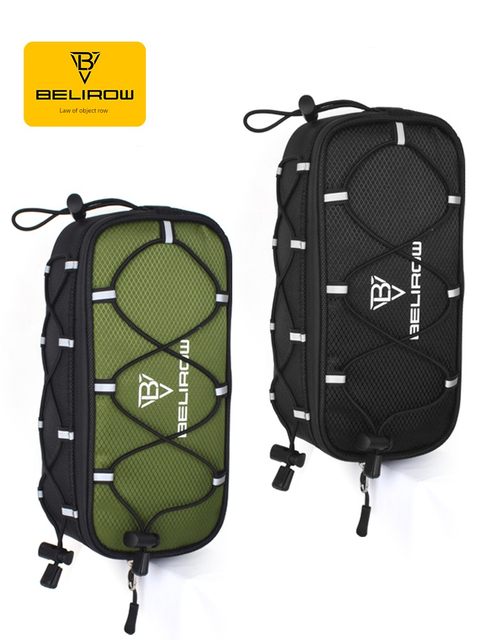 Road bicycle bag front beam bag mountain bike front bag storage bag cycling equipment hanging bag upper pipe handlebar bag