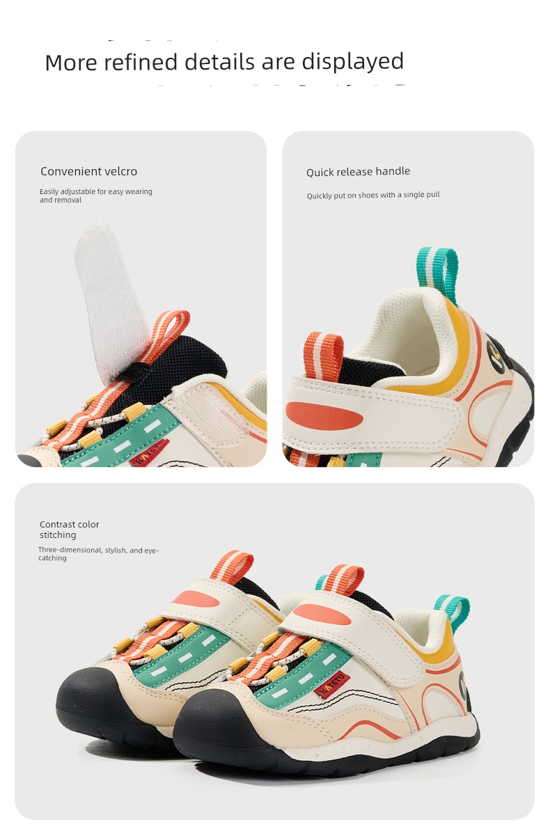 Carter Rabbit Children's 2026 Baby Shoes Girls' Autumn Shoes New Product Baby Functional Shoes Boys' Toddler Shoes — 9