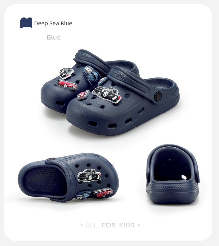 Children's Slippers for Indoor Use, New Summer Style for Boys, Clogs for Kids, Outdoor Sandals for Girls, Beach Shoes — 55