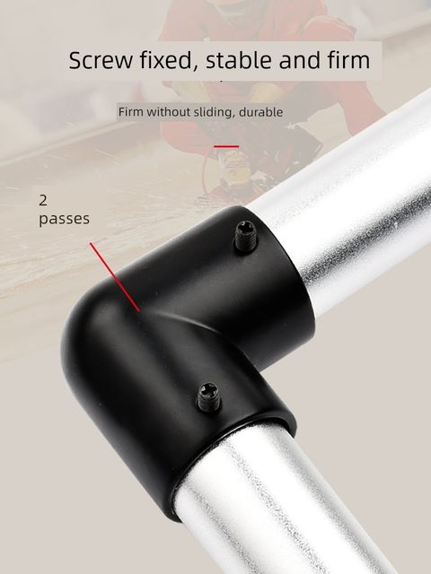 25 pipe stainless steel fixing parts, tee-way elbow 32 pipe-way clothes rack display rack shelf joints round pipe connection parts