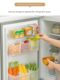 Refrigerator side door storage box assembly and organization tool inside fresh-keeping kitchen storage rack side storage door upper box