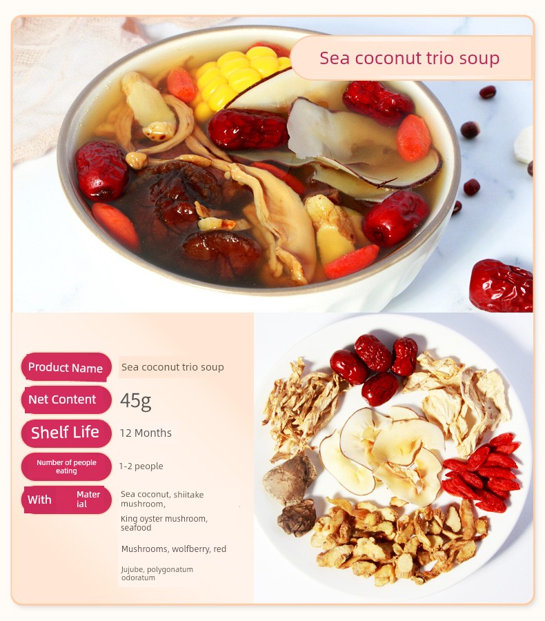 Postpartum Meal Nutritious Meal Postpartum Stew Soup Ingredients Package Postpartum Meal Set Postpartum Soup Ingredients Small Postpartum 15-Day Supplement — 25