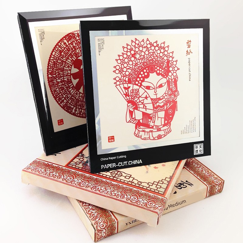 Chinese Style Featured Gift for Foreigners Handicraft Paper Cutting