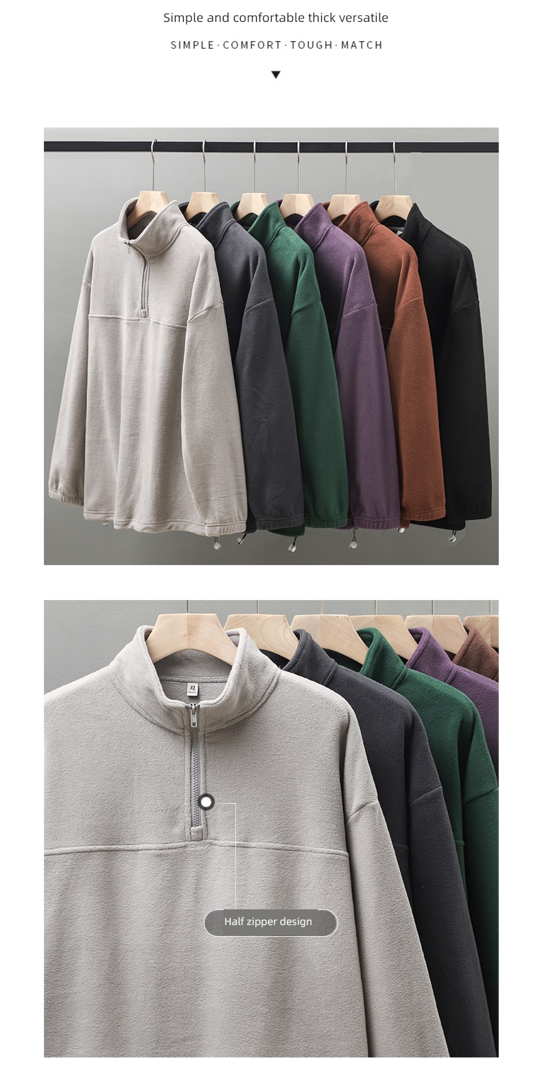Pounds two-sided Autumn and winter stand collar Jacket lovers loose coat