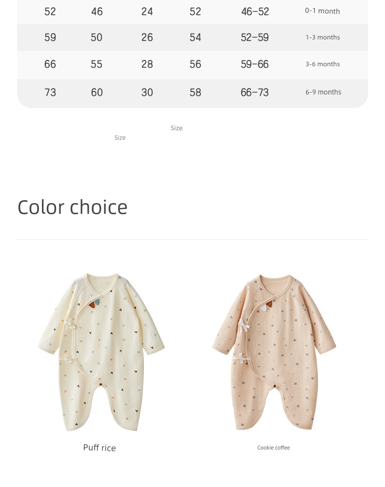 [119 Yuan/Choose Any 3 Items] October Crystal Four Seasons Baby Clothes Romper Baby Jumpsuit Baby Clothes — 10