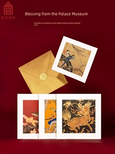 Imperial Palace Taobao Museum Cultural Creative Birthday Card